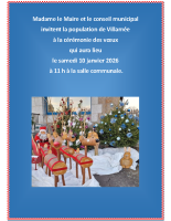 Cérémonie des vœux 2026